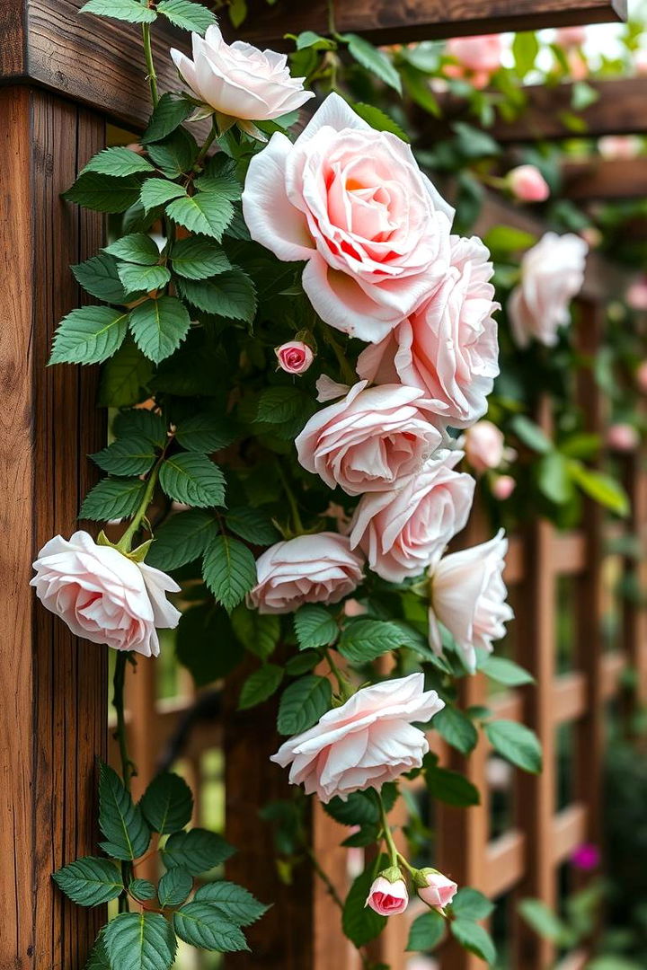 Climbing Rose Displays - 22 Cottage Garden Ideas