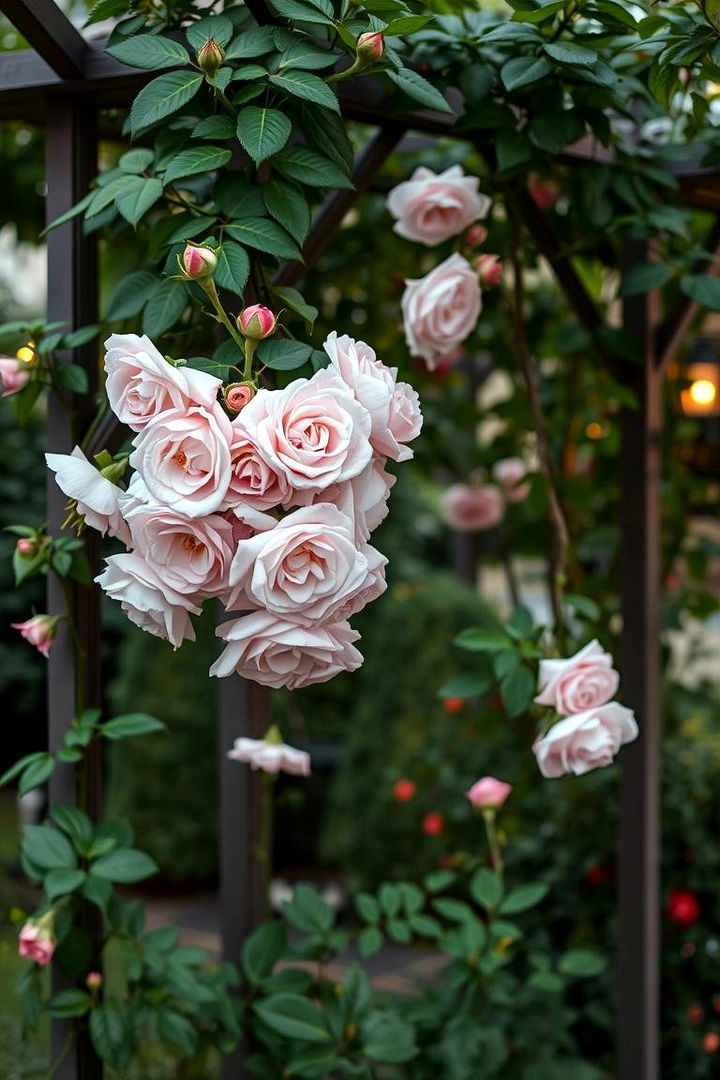 Climbing Rose Trellis - 22 Garden Trellis Ideas