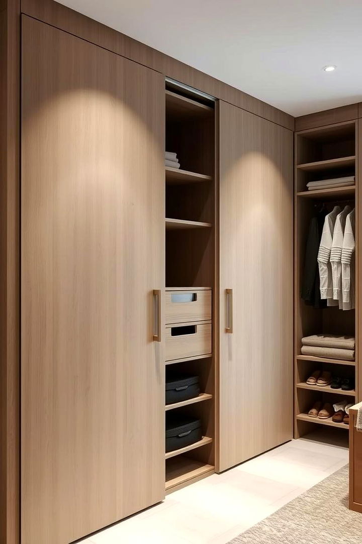 Closet Integrated Waste Systems - 22 Garbage Can Storage Ideas