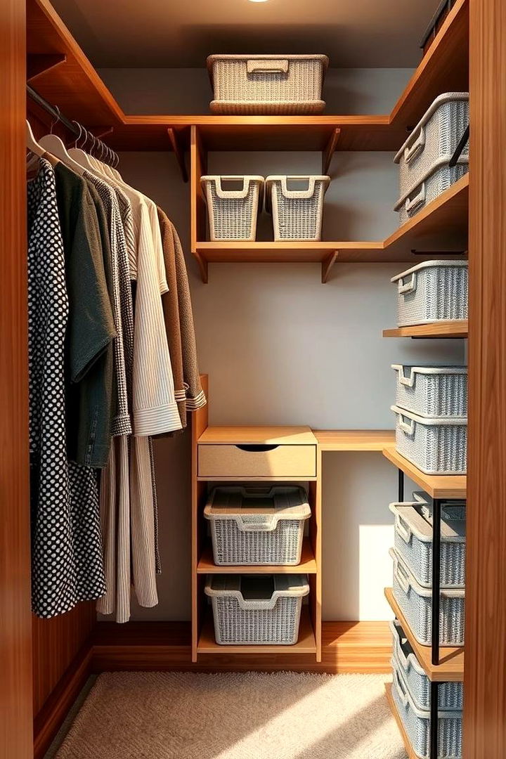Closet Space Optimization - 22 Bedding Storage Ideas