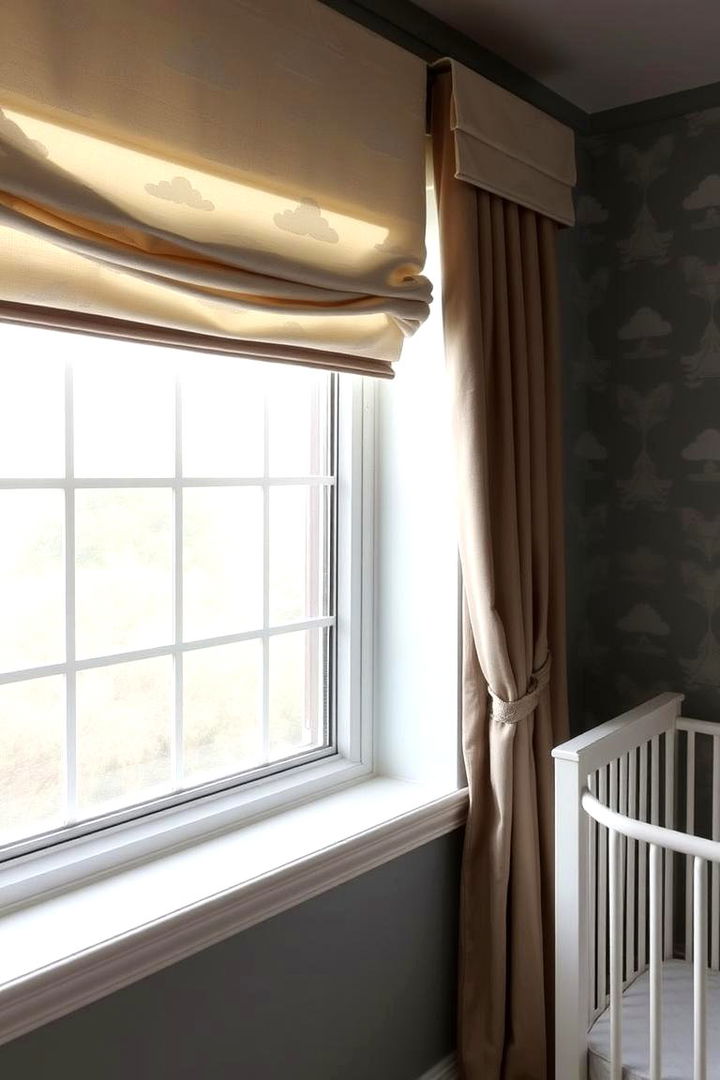 Cloud Themed Window Treatments Elegance - 22 Cloud Themed Nursery Ideas