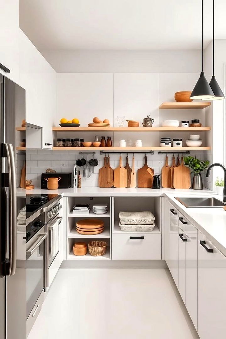 Clutter Free Organization - 22 Scandinavian Kitchen Ideas