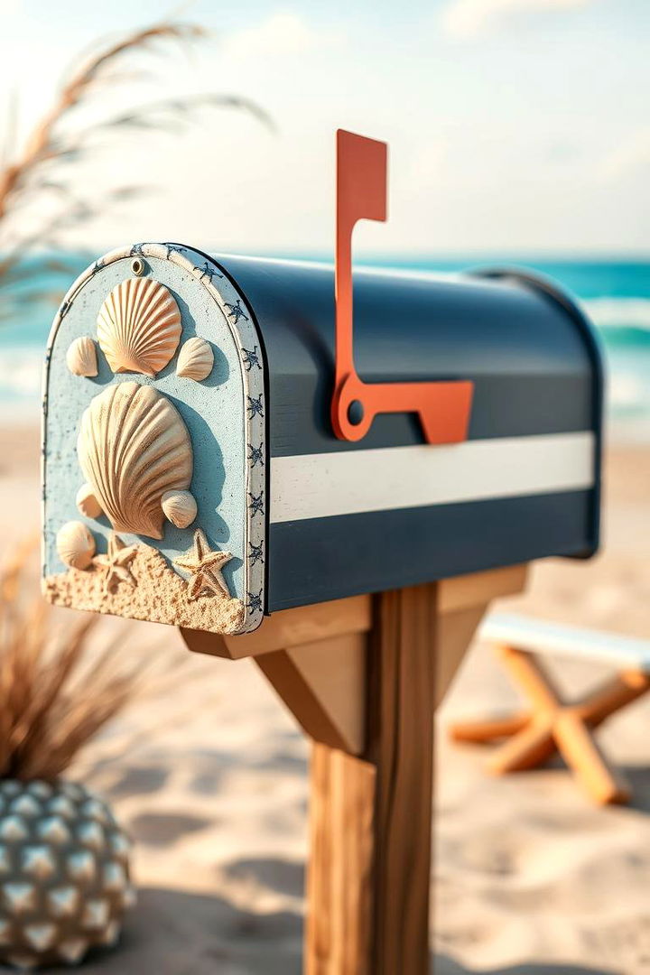 Coastal Beach Vibes - 22 Mailbox Decor Ideas