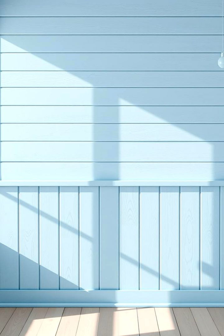 Coastal Blue Inspired Shiplap - 22 shiplap accent wall ideas