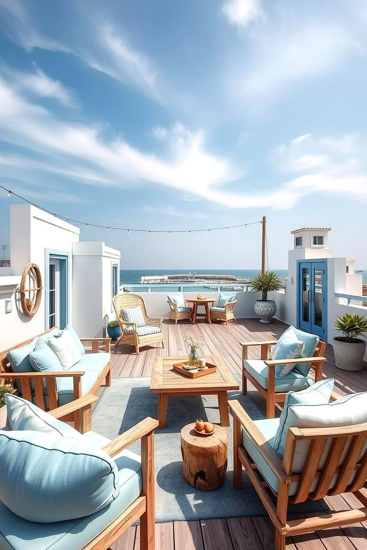 Coastal Breeze Deck - 22 Rooftop Deck Ideas
