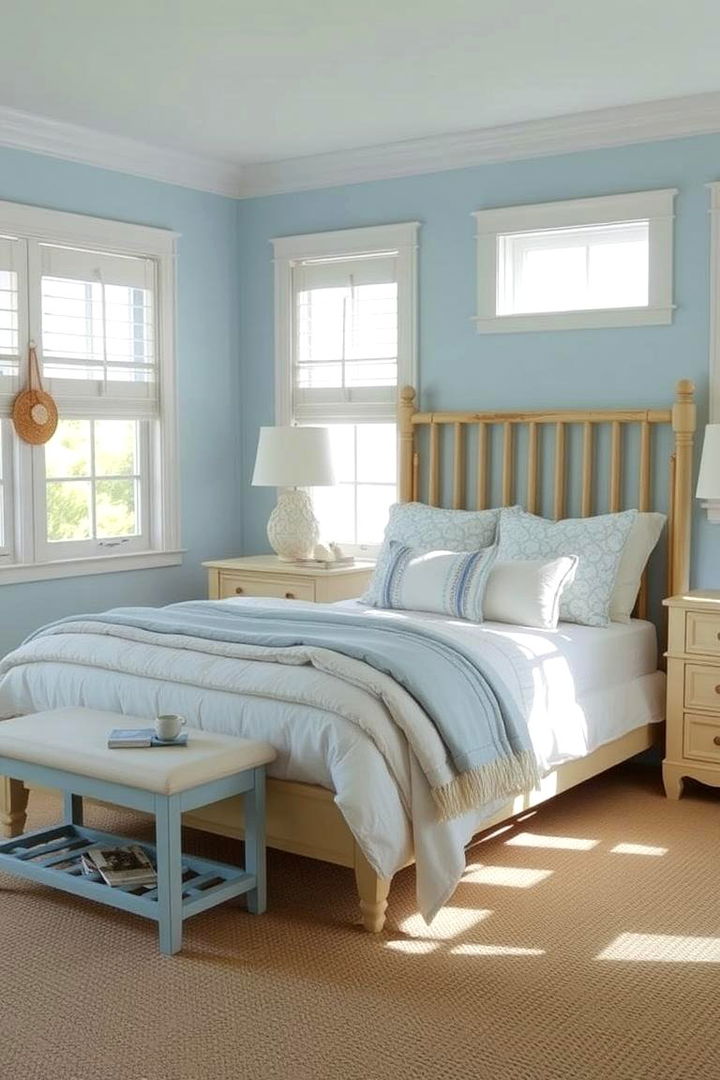 Coastal Breeze Haven - 22 Bedroom Decor Ideas
