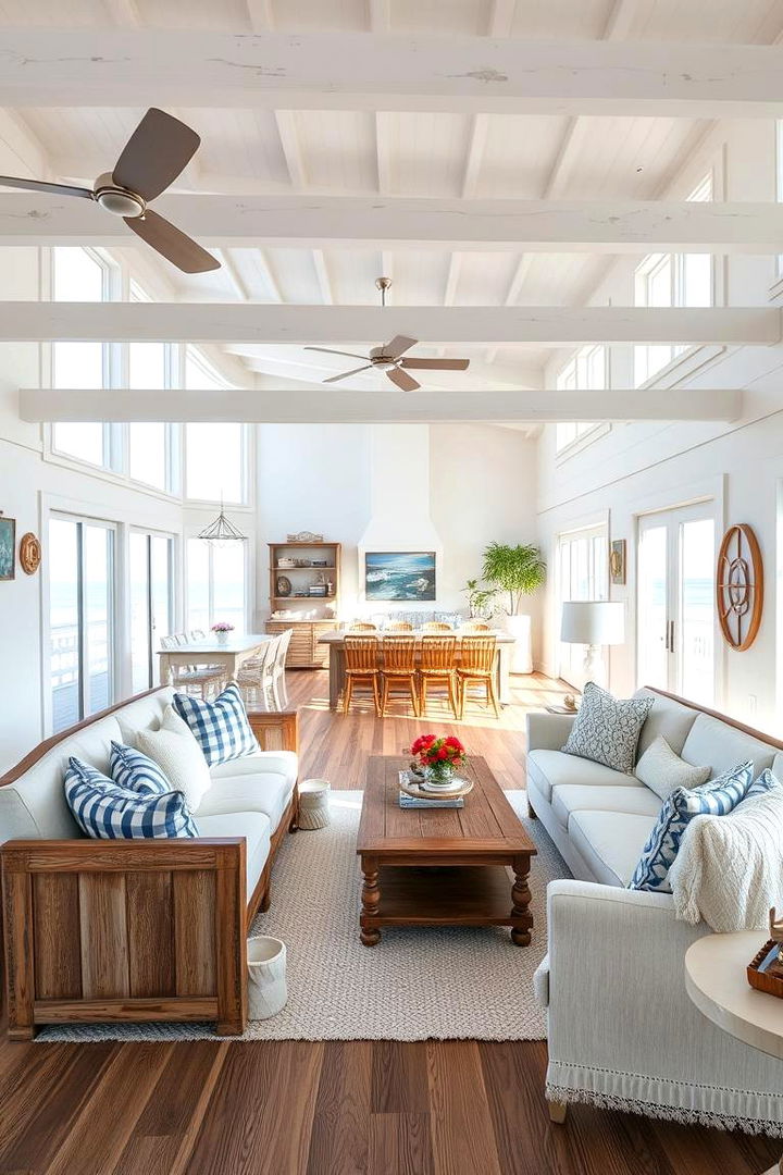 Coastal Breeze Interiors - 22 Open Kitchen Living Room Ideas