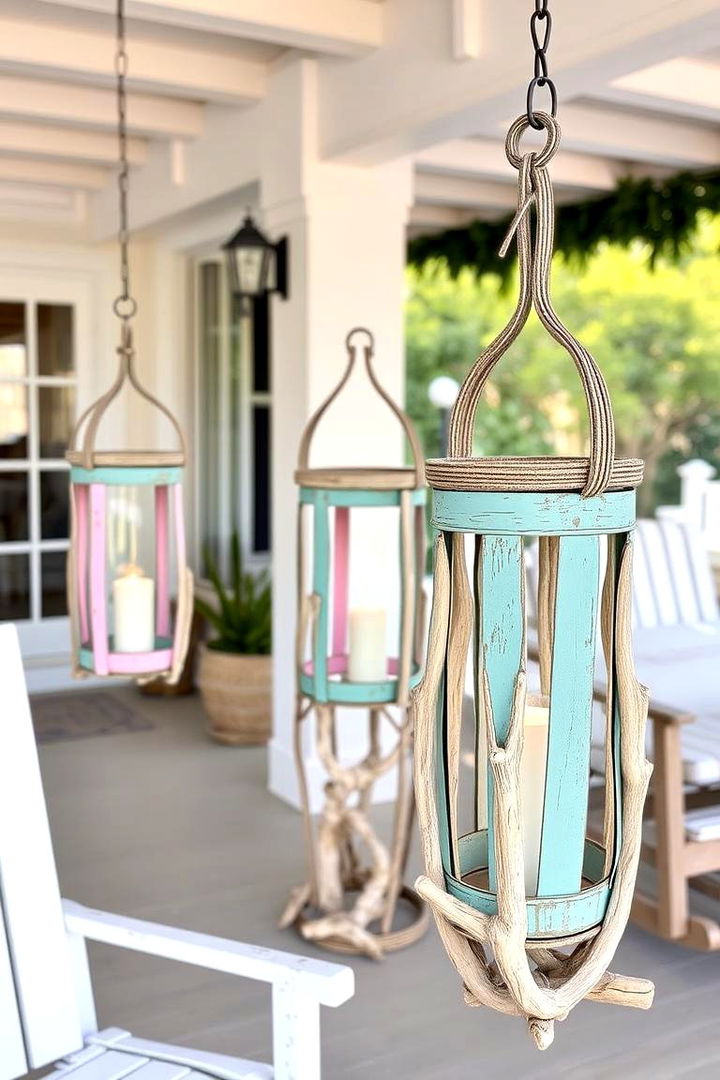 Coastal Breeze Lantern Decor - 22 Lantern Decor Ideas