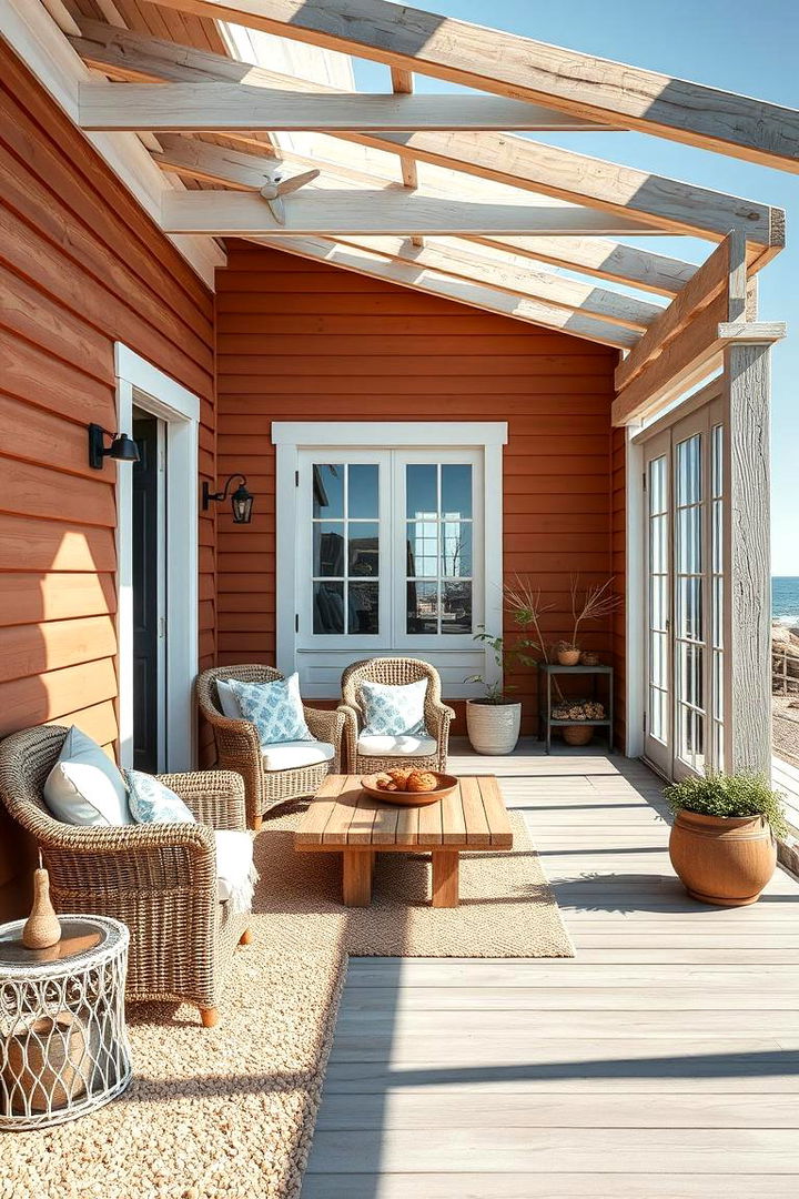 Coastal Clay Retreat - 22 Home Designs Using Natural Clay Siding Colors