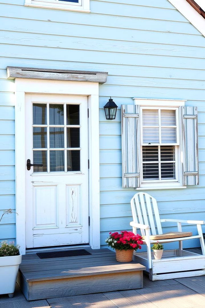 Coastal Cottage Charm - 22 light blue house exterior ideas