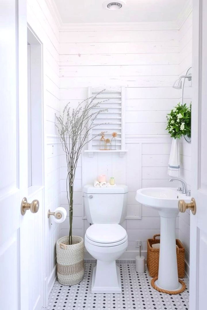 Coastal Inspired Beadboard Bathroom - 22 Beadboard Bathroom Ideas