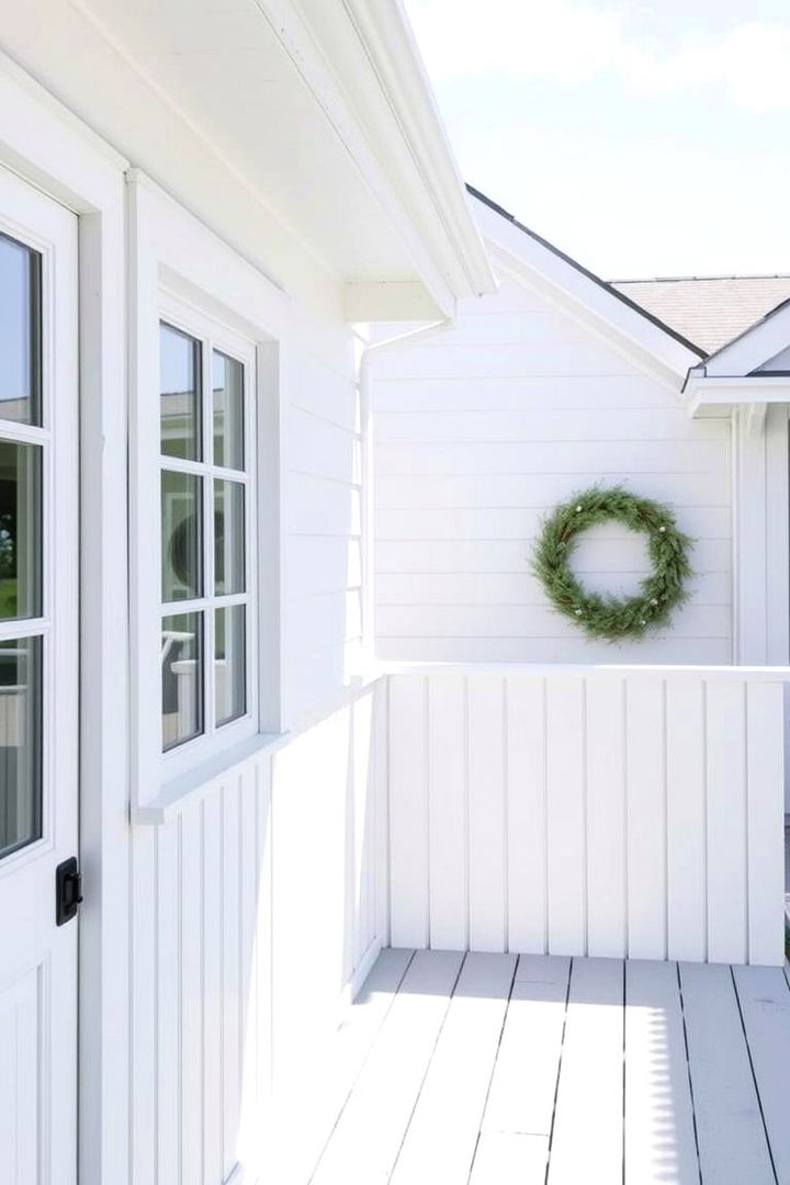 Coastal Inspired Shiplap Wainscoting - 22 Exterior Wainscoting Ideas