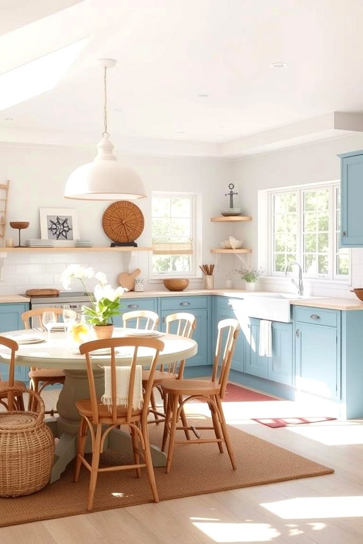 Coastal Inspired Space - 22 Kitchen Diner Ideas