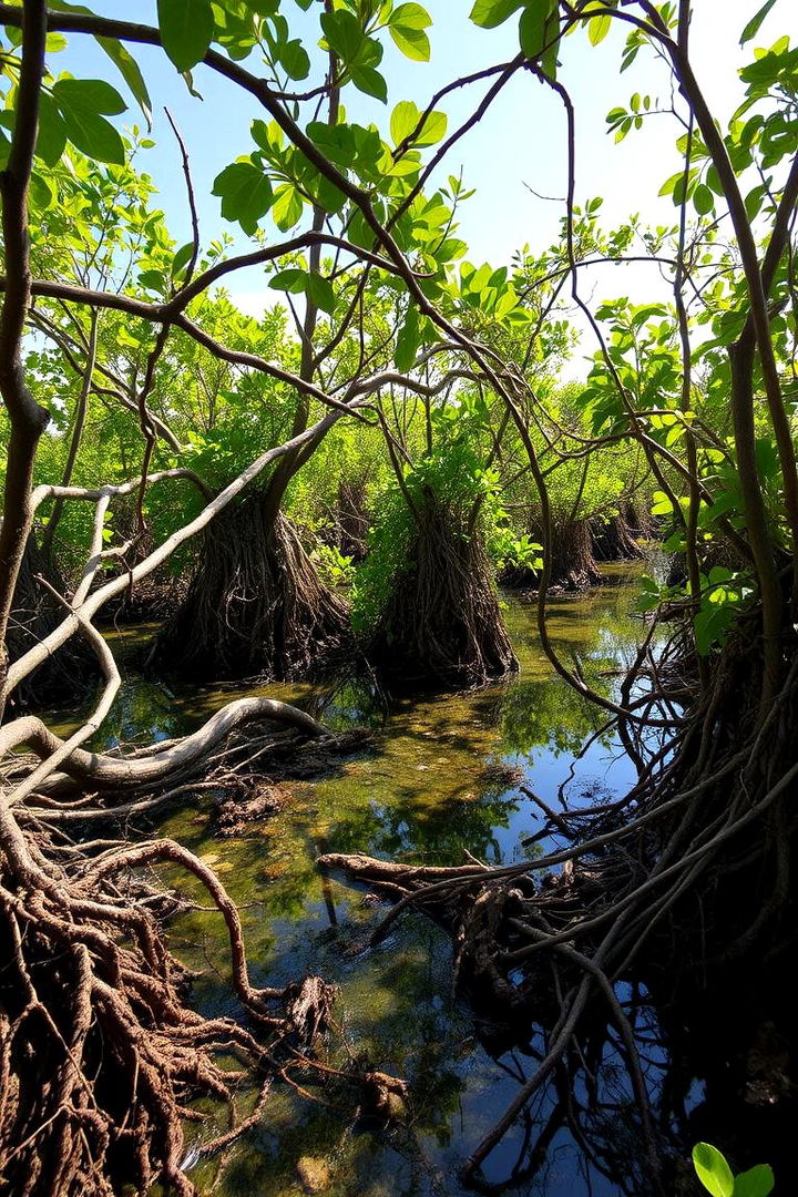 Coastal Mangrove Adventure - 22 Tropical Landscape Ideas