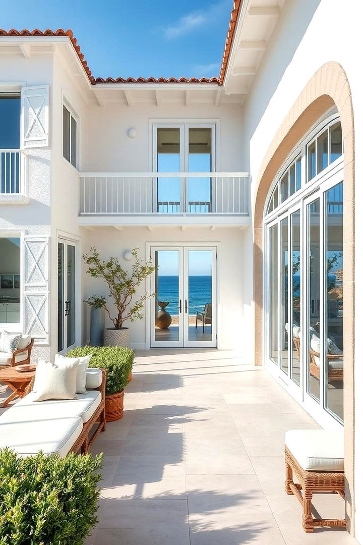 Coastal Mediterranean Vibes - 22 Mediterranean House Exterior Ideas