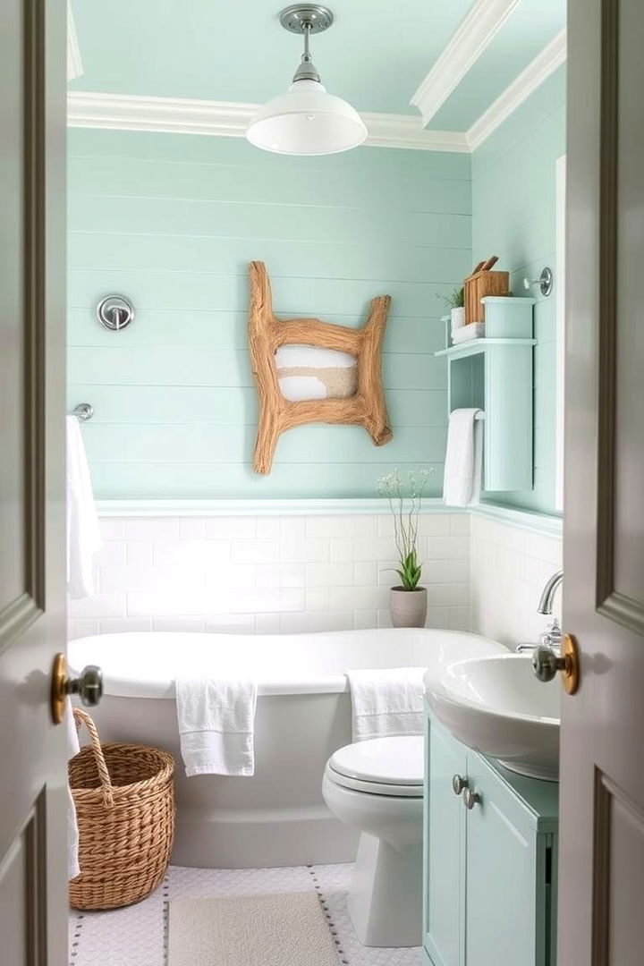Coastal Mint Inspirations - 22 Mint Green Bathroom Ideas