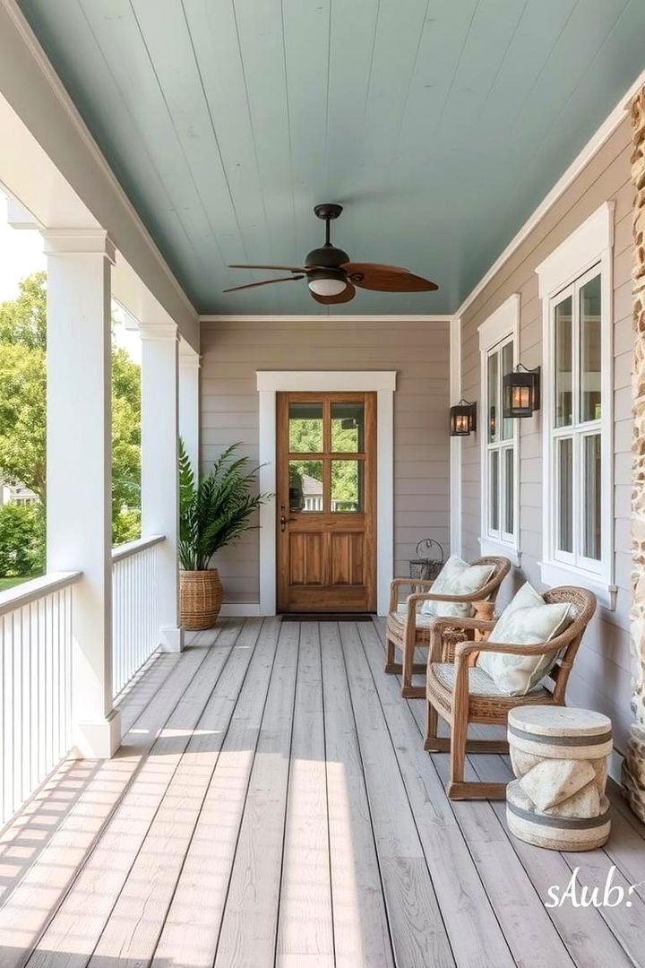 Coastal Modern Vibes - 22 Modern Front Porch Ideas