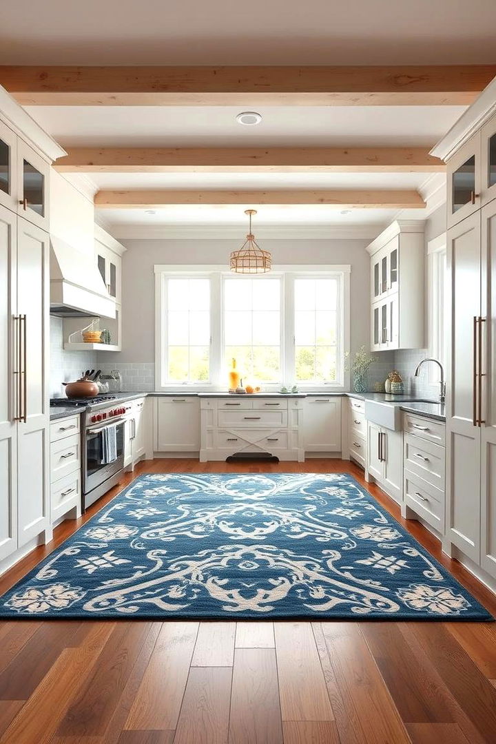 Coastal Nautical Themes - 22 Kitchen Rug Ideas