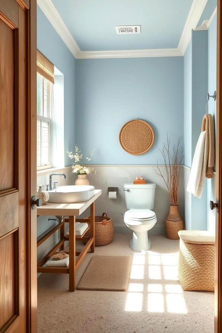 Coastal Relaxation Escape - 22 Guest Bathroom Ideas