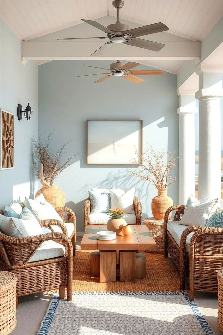 Coastal Relaxation Spot - 22 Living Room Nook Ideas