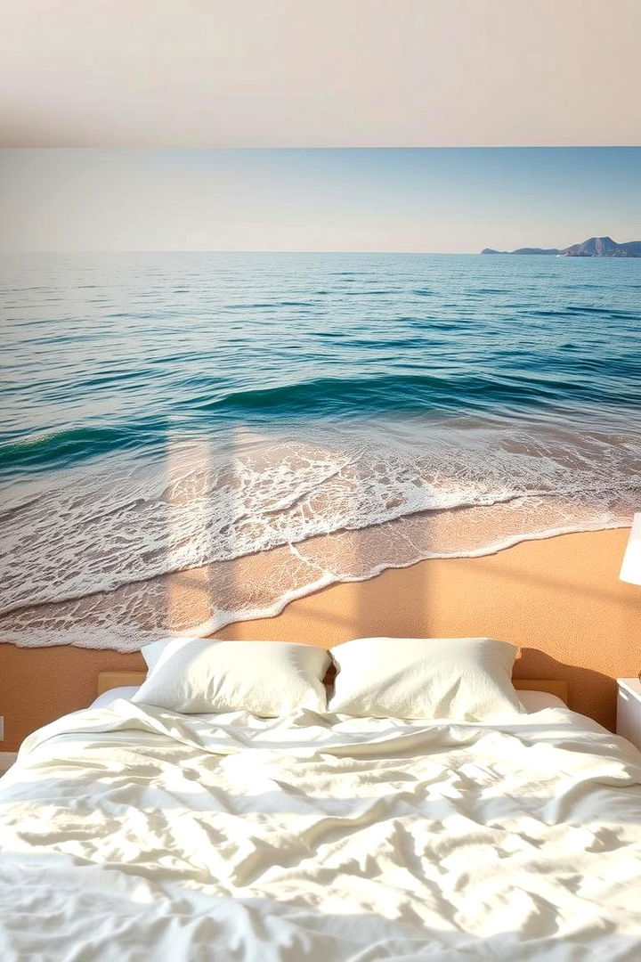 Coastal Seascape Inspirations for Tranquility - 22 Bedroom Wall Painting Ideas