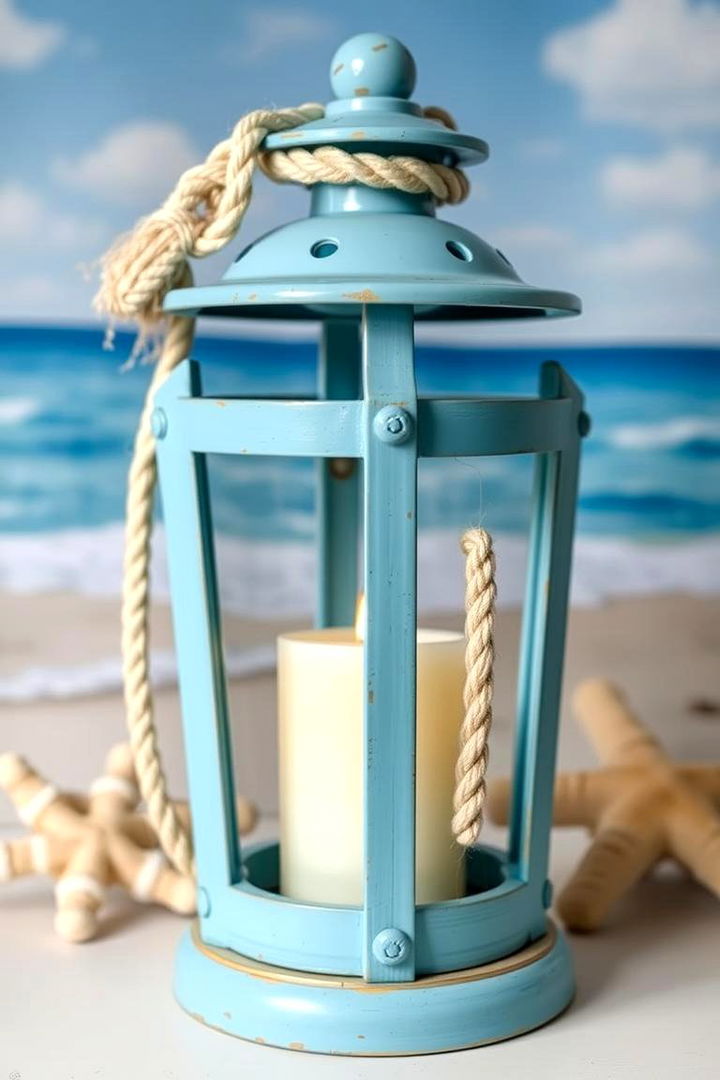 Coastal Themed Lantern Radiance - 22 Lantern Centerpiece Ideas