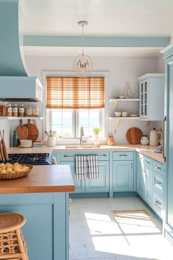 Coastal Vibes Cooking Zone - 22 Outdoor Kitchen Designs