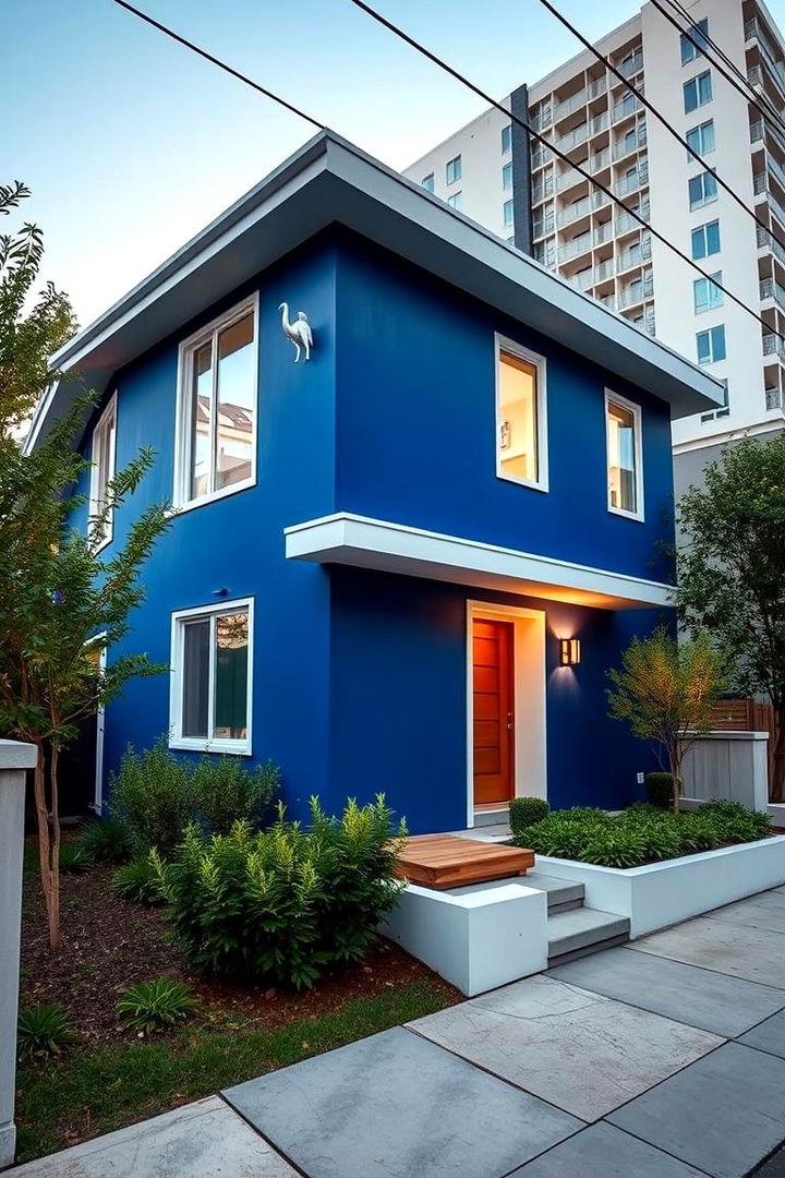 Cobalt Accent Charm - 22 Blue Exterior House Colors