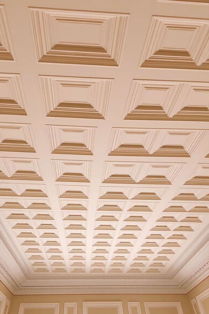 Coffered Ceiling Excellence - 22 Accent Ceiling Ideas