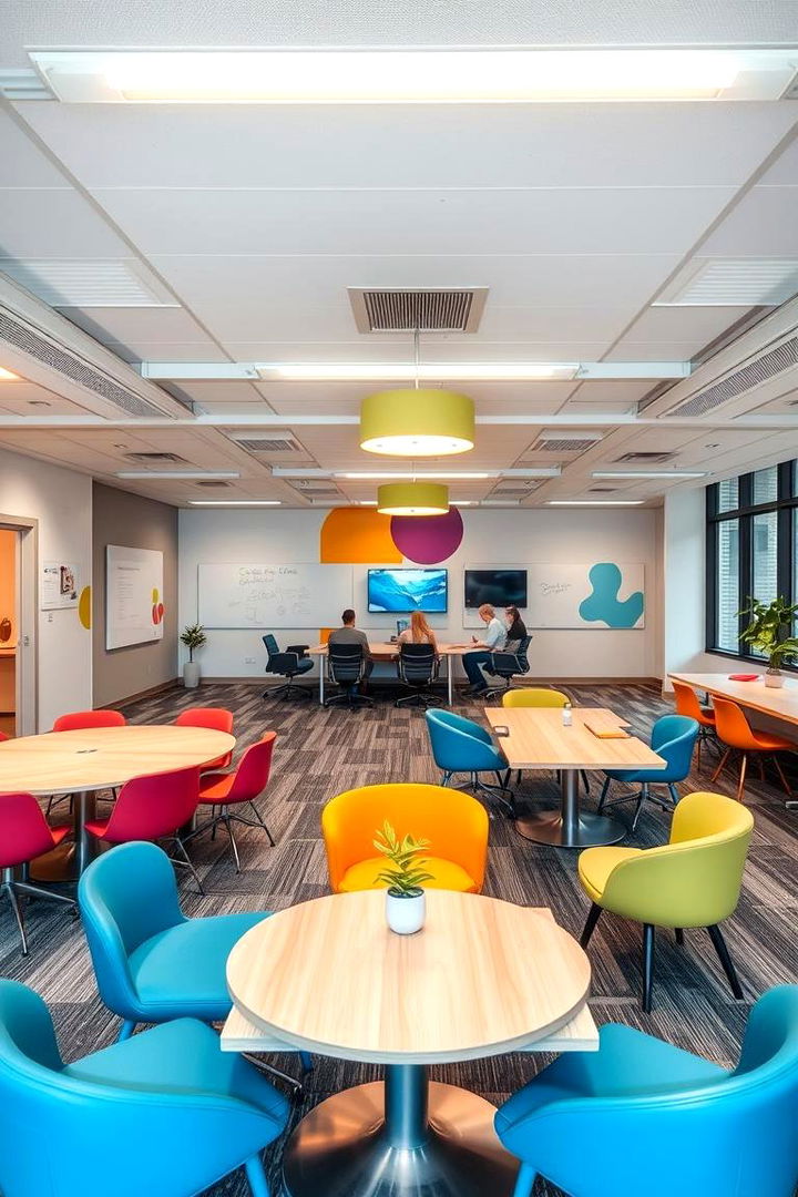 Collaborative Workstation Area - 22 Content Creator Room Ideas
