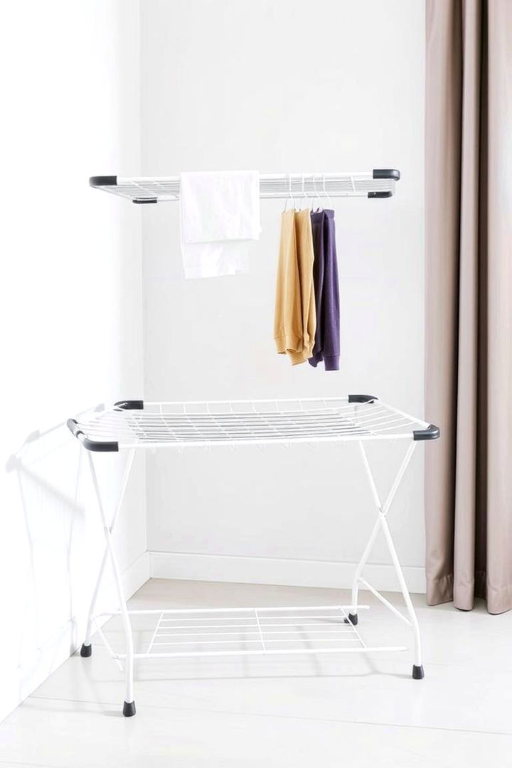Collapsible Drying Rack - 22 Laundry Room Drying Rack Ideas