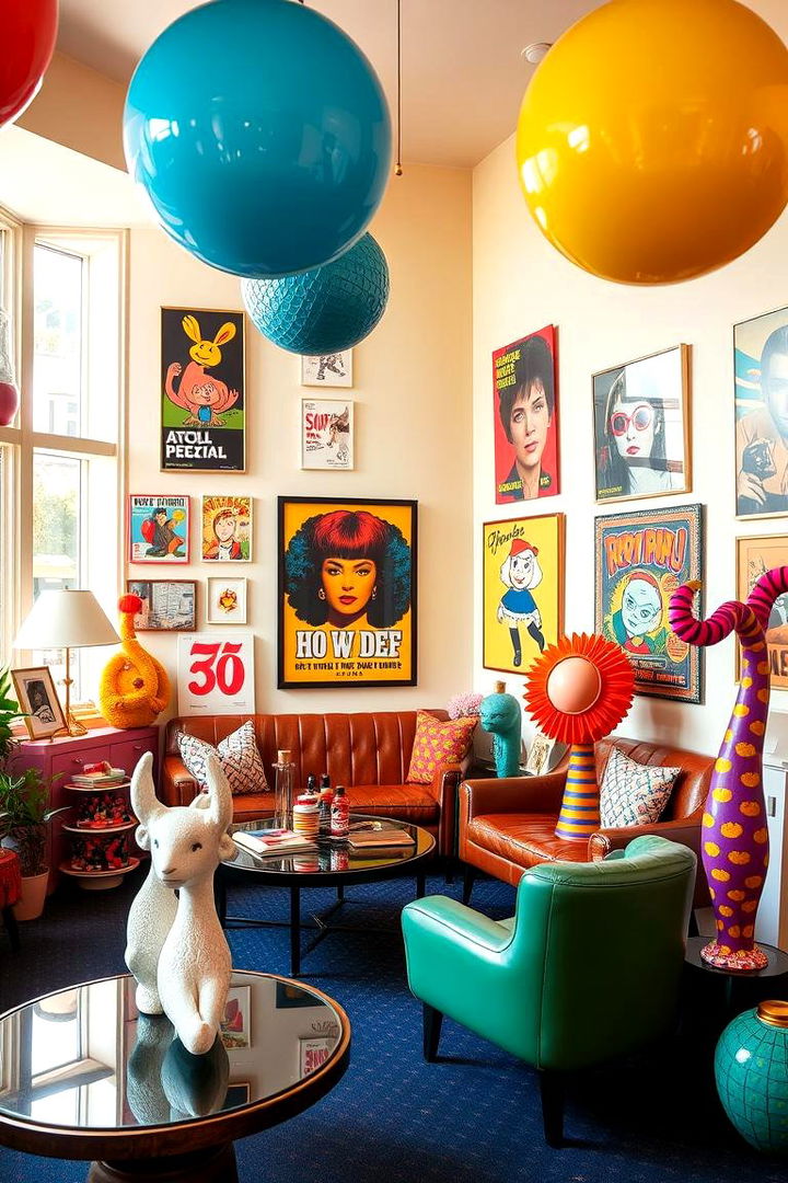 Collectible Pop Art Elements - 22 70s Bedroom Decor Ideas