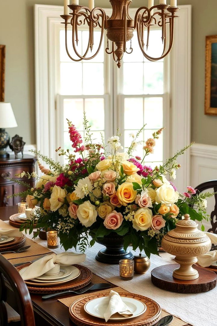 Colonial Dining Room Centerpieces - 22 Colonial Dining Room Ideas