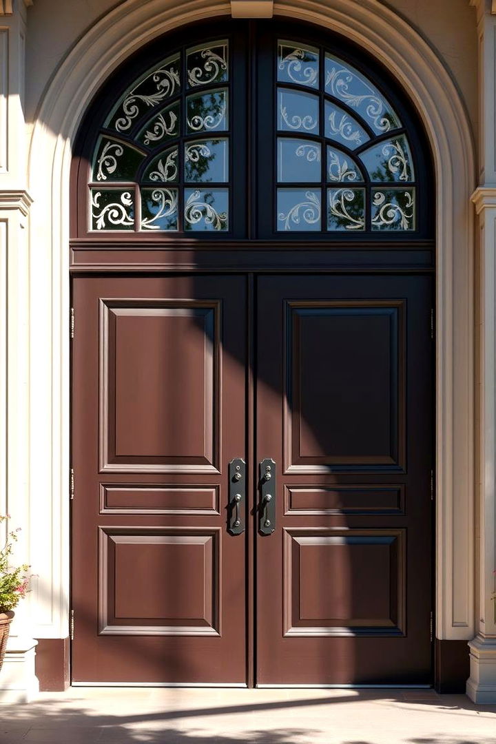 Colonial Influence - 22 Double Front Door Ideas