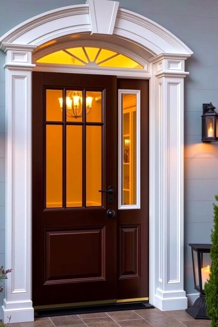 Colonial Revival Elegance - 22 Colonial Front Door Ideas