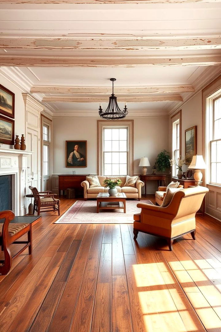 Colonial Style Flooring Options - 22 Colonial Living Room Ideas