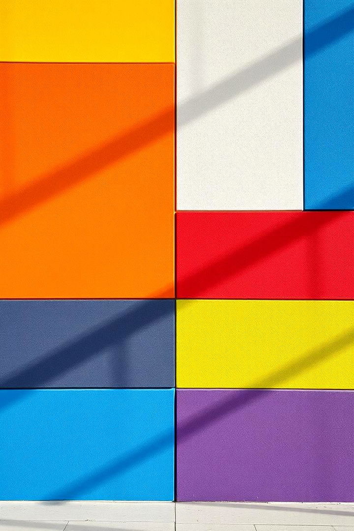 Color Blocking Brilliance - 22 Bedroom Wallpaper Ideas