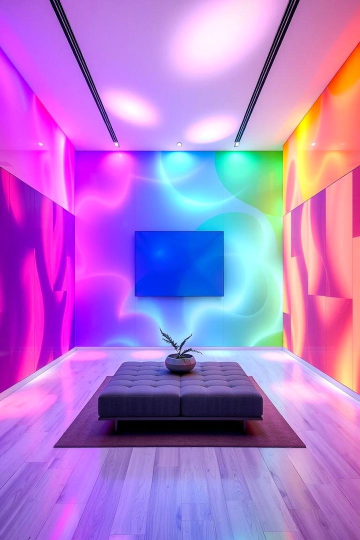 Color Changing Ambience Walls - 22 Sensory Room Ideas
