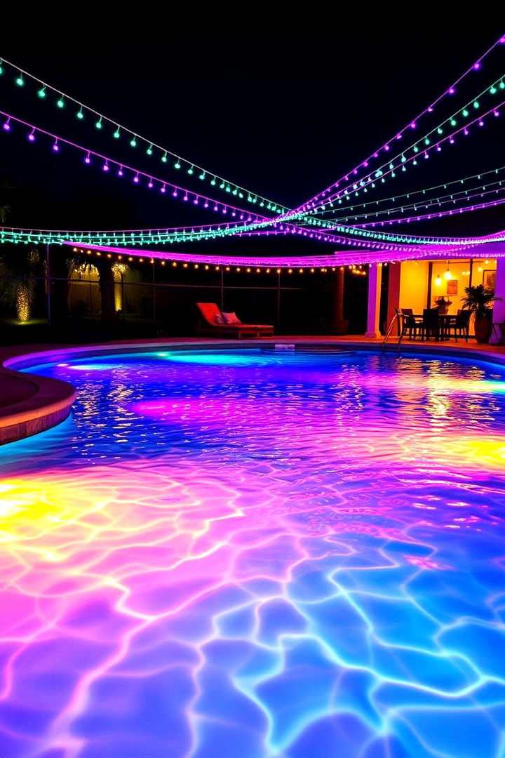 Color Changing Systems - 22 Pool Lighting Ideas