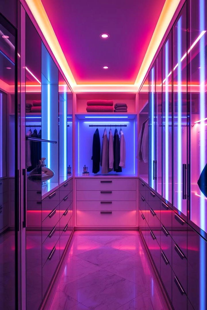 Color Temperature Adjustable LEDs - 22 Closet Lighting Ideas