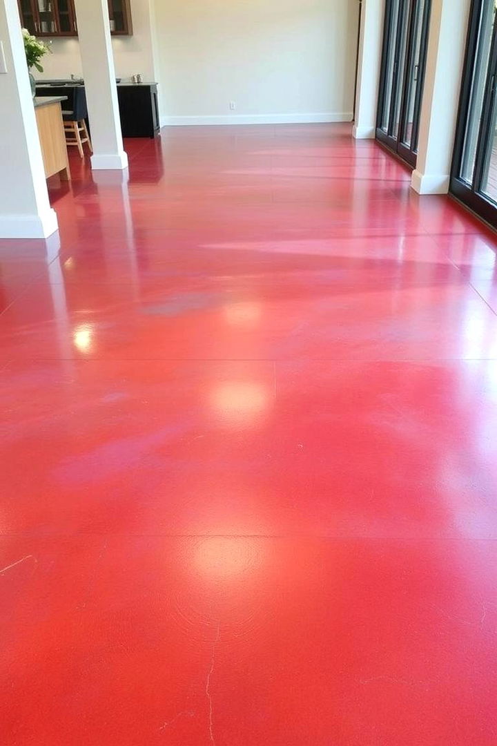 Colored Concrete Finishes - 22 Types of Concrete Floor Finishes