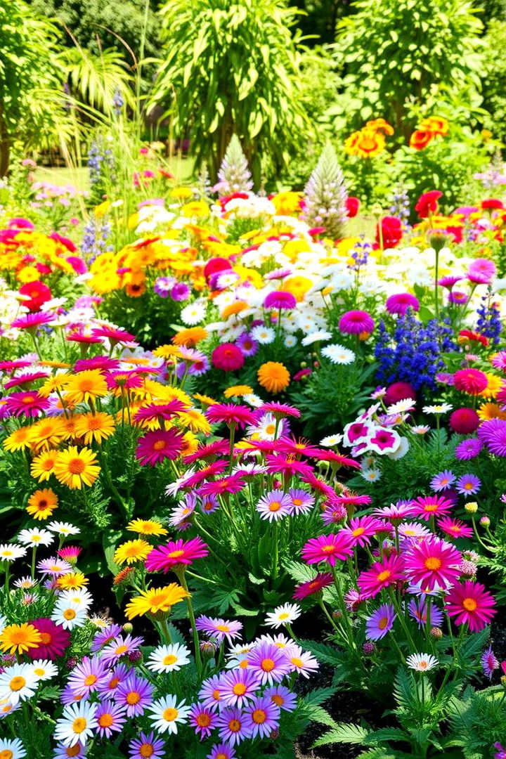 Colorful Flower Beds - 22 Landscaping Ideas
