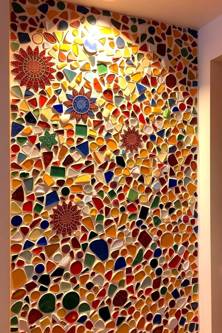 Colorful Mosaic Accents - 22 Spanish Mediterranean House Ideas