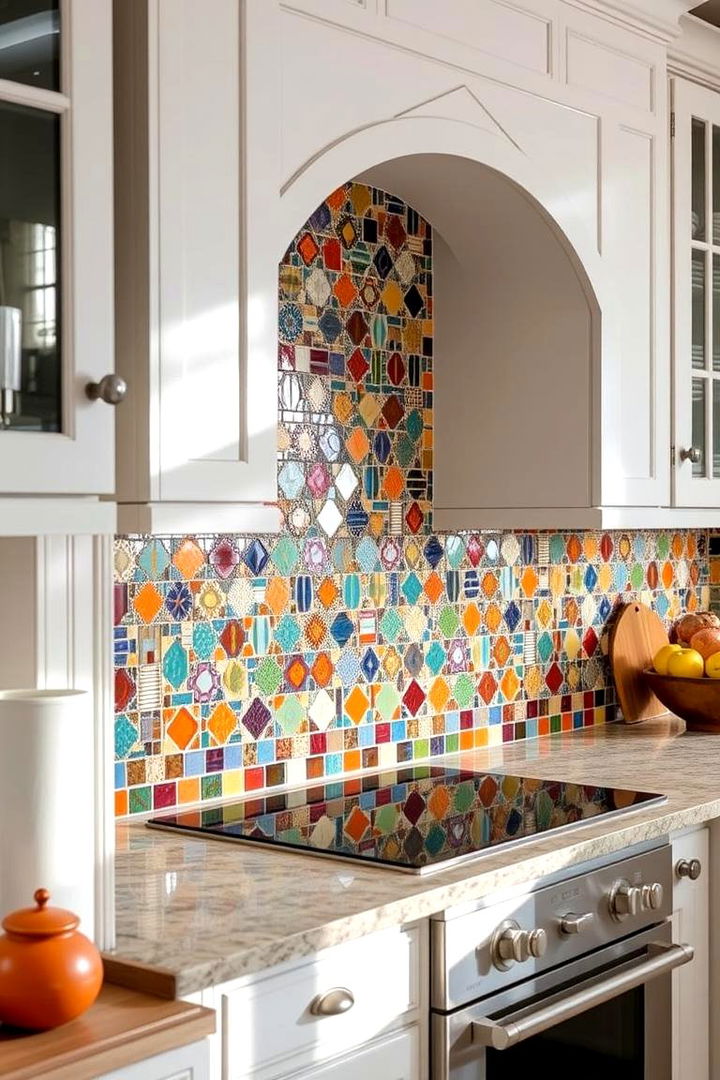Colorful Mosaic Backsplashes - 22 Mexican Kitchen Ideas