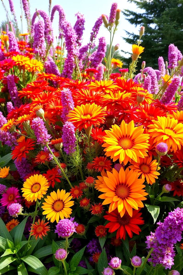 Colorful Perennial Display - 22 Garden Ideas