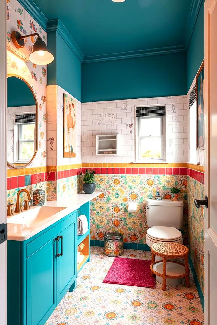 Colorful and Fun Decor - 22 Family Bathroom Ideas