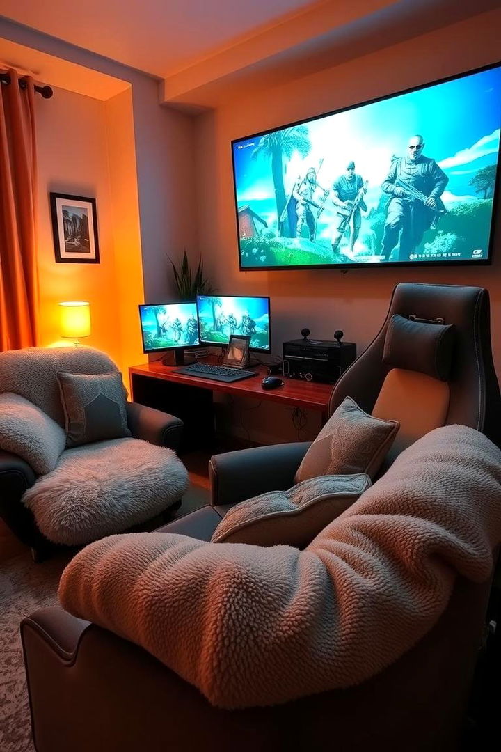 Comfort Driven Designs - 22 Gaming Bedroom Ideas