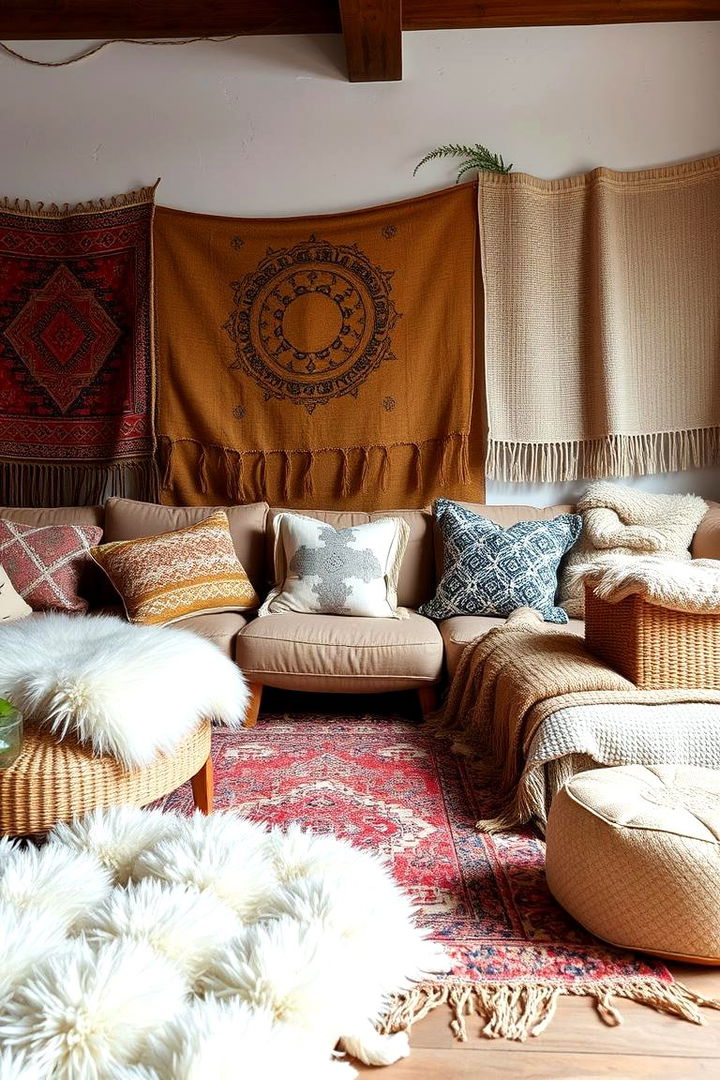Comfortable Boho Chic Layers - 22 Fairycore Bedroom Ideas