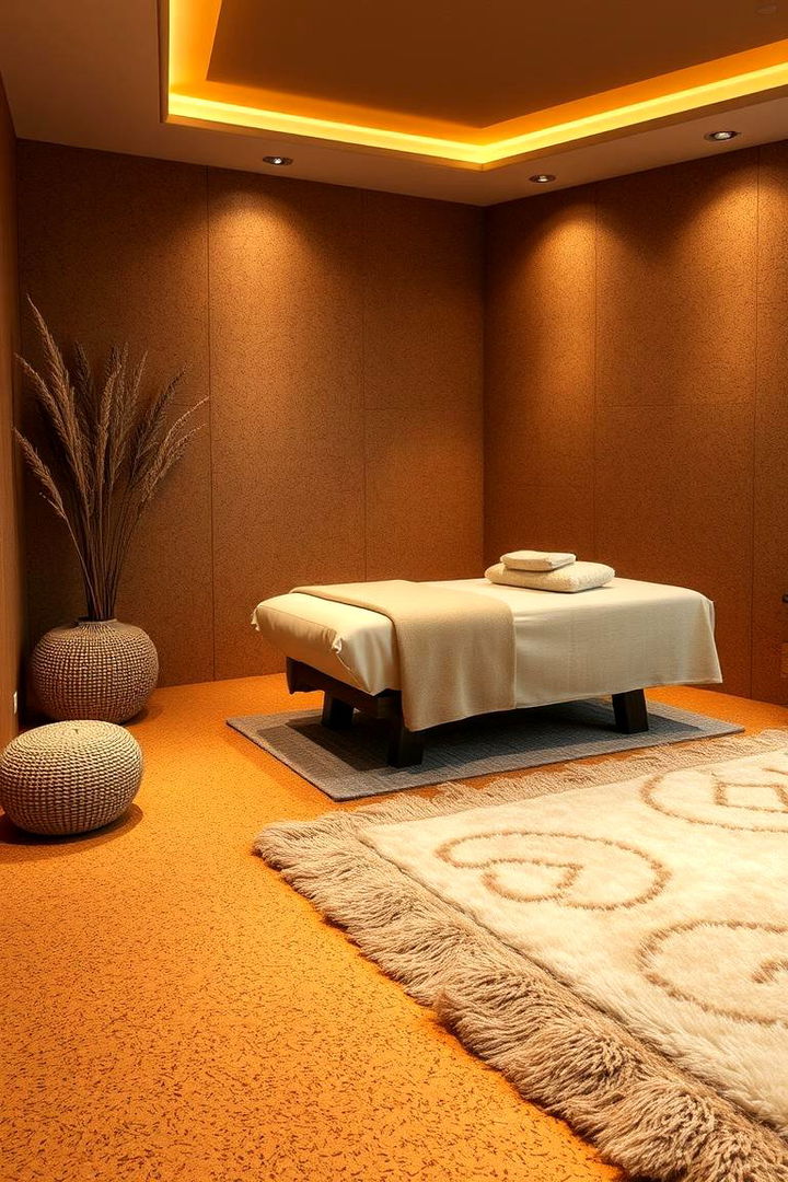 Comfortable Flooring Options - 22 Massage Room Setup Ideas