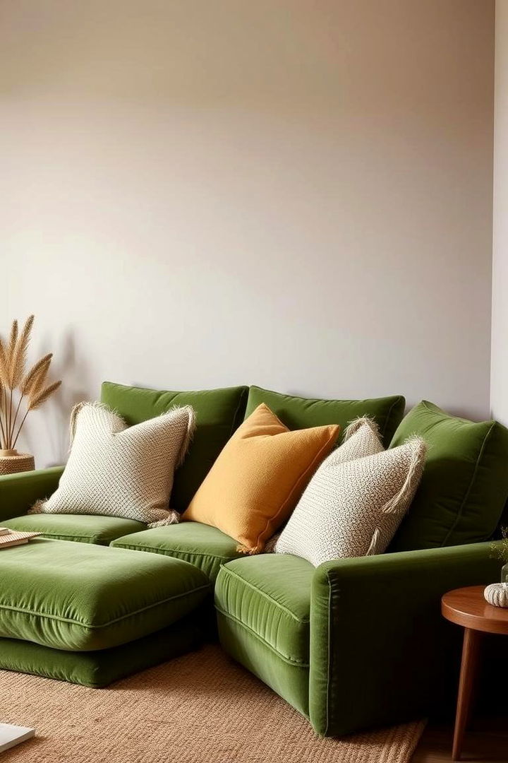 Comfortable Green Furnishings - 22 Forest Green Bedroom Ideas